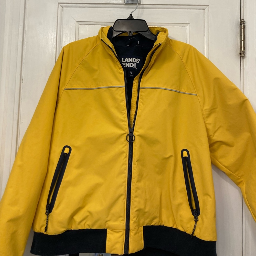 Fun fall yellow color! Could work in many seasons! Light Squall jacket.